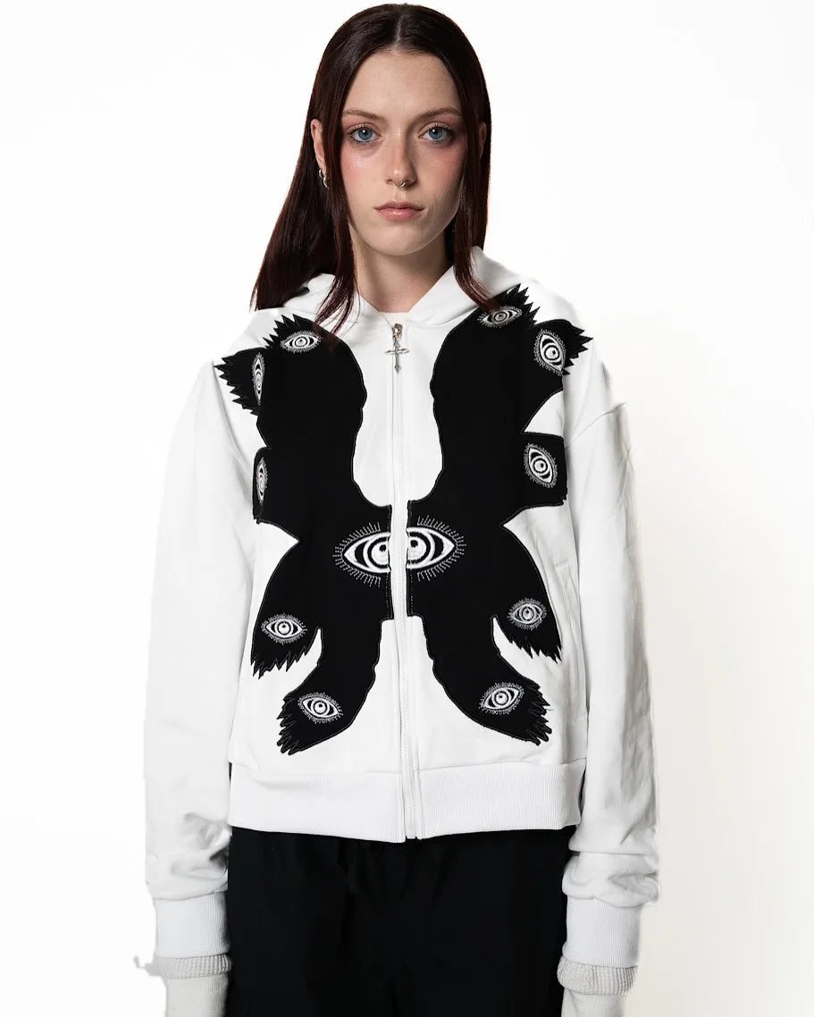 "Fear not Ye mortal" Gothic Angel hoodie Sweater Y2k